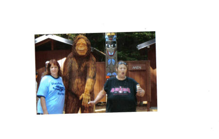 me, little bigfoot, and my aunt jeannie