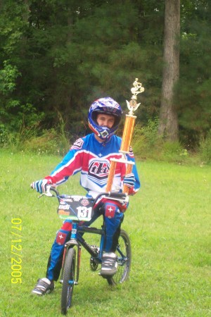 My son in Virginia in July 2005