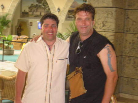 me and Danny Baldwin in Mexico
