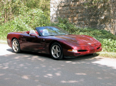 My 50th Birthday Present - 2003 Corvette 50th Anniverary convertable..(Nov 2004)