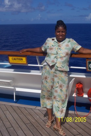 Marcella on the Cruise Ship