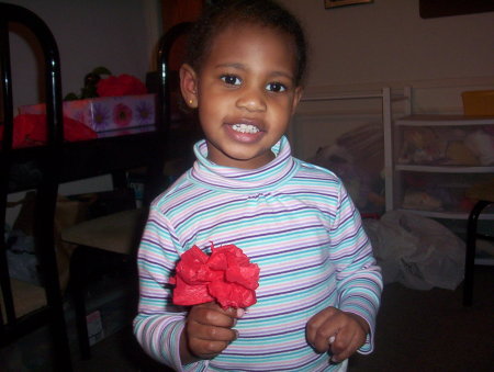 Ili with paper flower