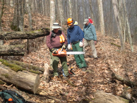 Trail clearing