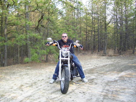 My honey on his Harley..... :)!!