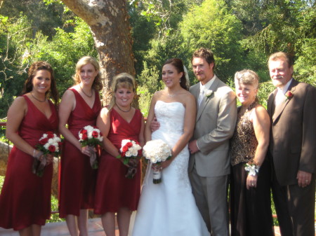 My Family at our son Ryan's Wedding, 8-23-08