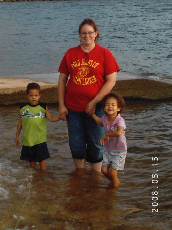 My daughter Jennifer and her children.