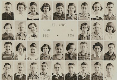 St Mary's Grade School Class Pictures