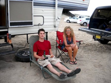 Kyle & me at the lake