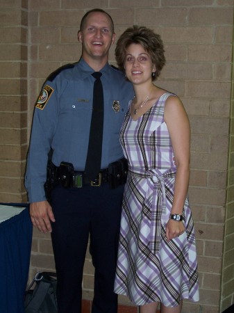 Mike's Graduation from the Police Academy