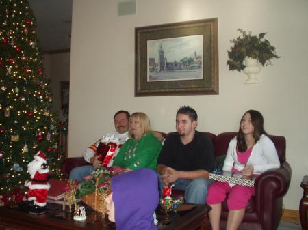 Christmas 06 - Jon, Kathy, Chris and Laura