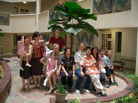 Family get together in Singapore at Toa Payoh