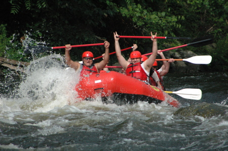 White Water Rafting with my Family