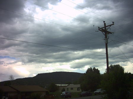 View from my front porch during a Storm