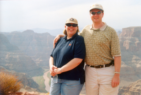 Eric & Veronica at the Grand Canyon