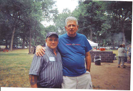 Tony with Pete Diskin at 30th Reunion