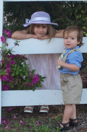 Audrey & Tyler Easter 2006