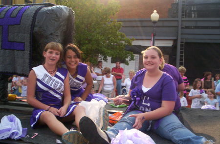 Lacey at Upson Lee Homecoming Parade