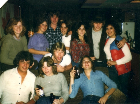 My 18th,Julie,Lisa,Me,Michel,Corrie,Ken,Kerran,Ross,Deb,Kerry,Dean