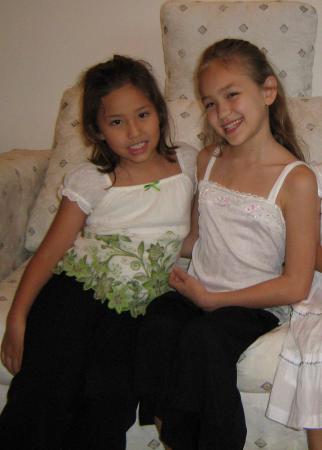Jaclyn (7) and Katelyn (10)  2007