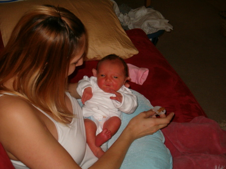 Baby Grace and Mommy