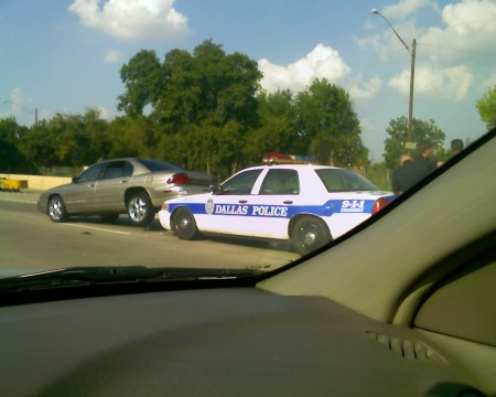 Dallas Police Drive Wild