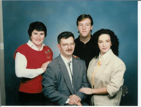 my family in 1992