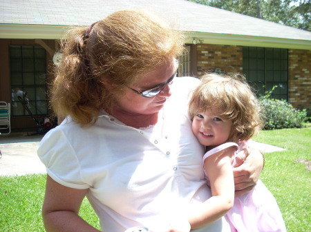 Grandma Liz and granddaughter Taylor