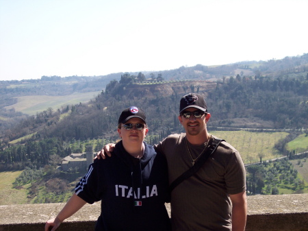 Me and Hubby in Italy