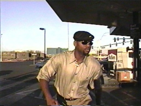Rob at a Las Vegas Gas Station