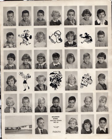 Kindergarten  1961-1962  Miss Penion