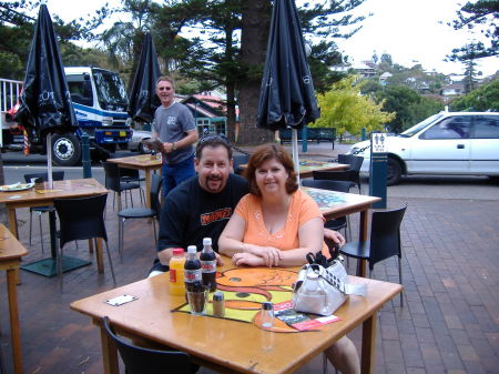 John and me in Australia