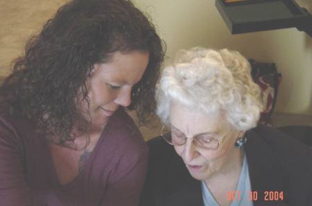 grandma norma and myself