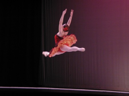 sarah jumps