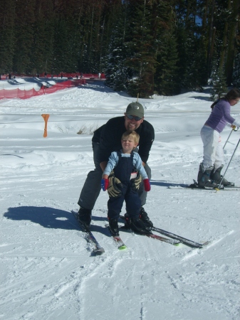 Dad's ski school