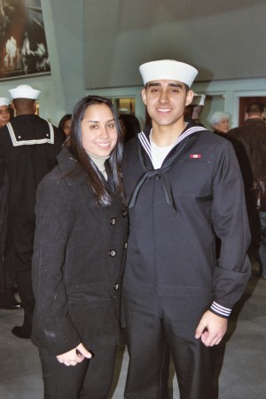 My oldest kids - Sons Grad from Navy