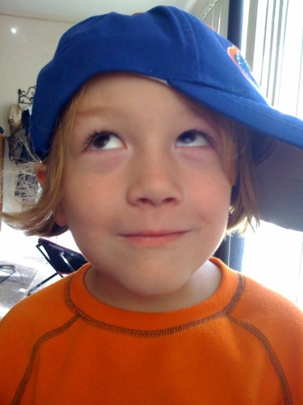 My grandson Chase, age 5