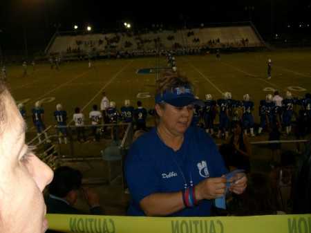 debbie moon at game