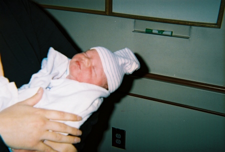 Isabella at 2 days old