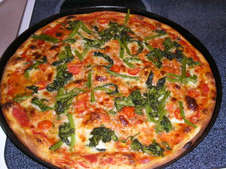 Broccoli Rabe Pizza