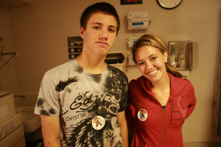 My Teenager babies, Brittany and Trent