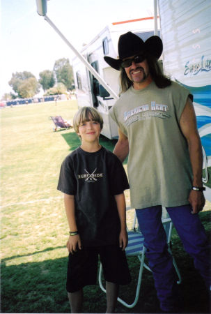 Ryan & me at the Stagecoach Festival