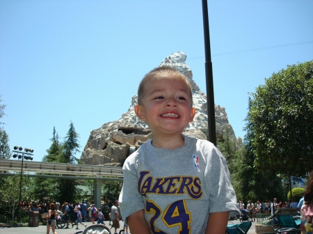 Bobby at Disneyland July 08