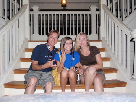 Jeff, my stepdaughter Jessica & me in Memphis