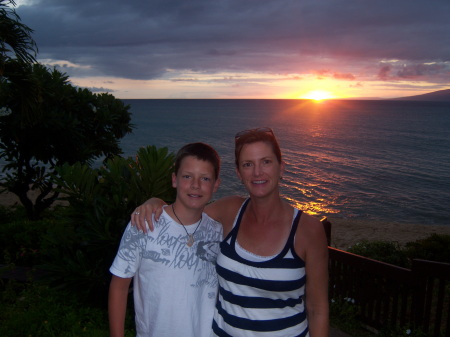 Sunset in Maui