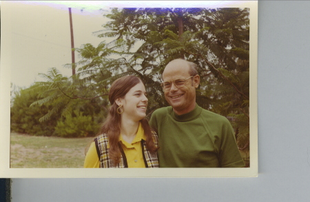 Debbie, 17, and Wilfred Windisch, dad, 3/1971