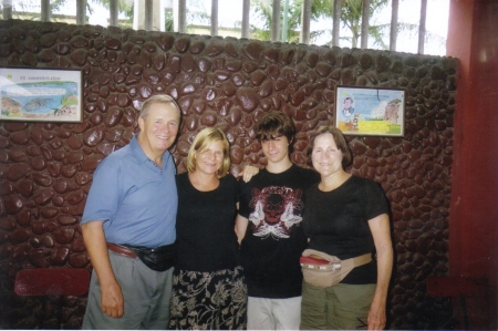 Grandps, Ash, Walker, and Grandma in Mexico