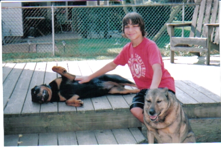 Nicholas with Jack & Teddy