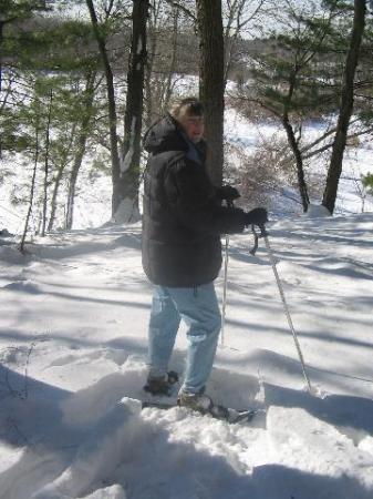 Snowshoeing