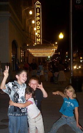 My gang at the Hippodrome!