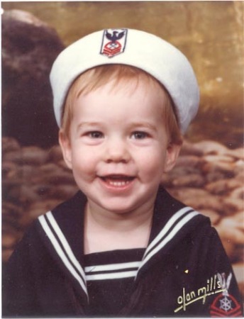 My husband as a baby